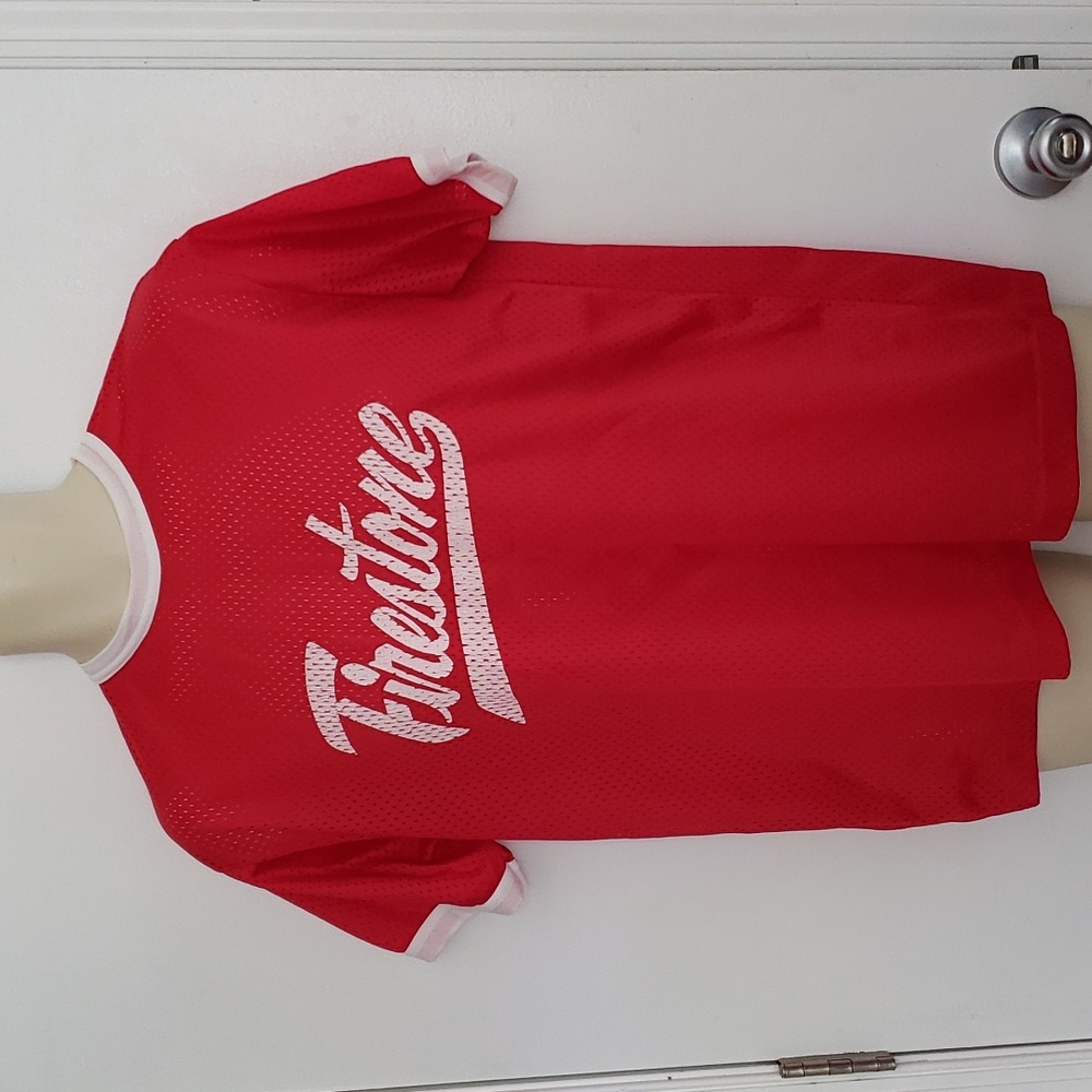 Vintage Firestone Mesh Shirt Size